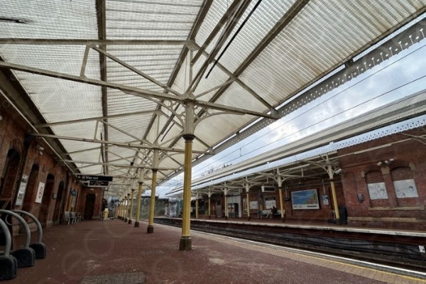 Discreet Bird Netting Installed to Station Canopies